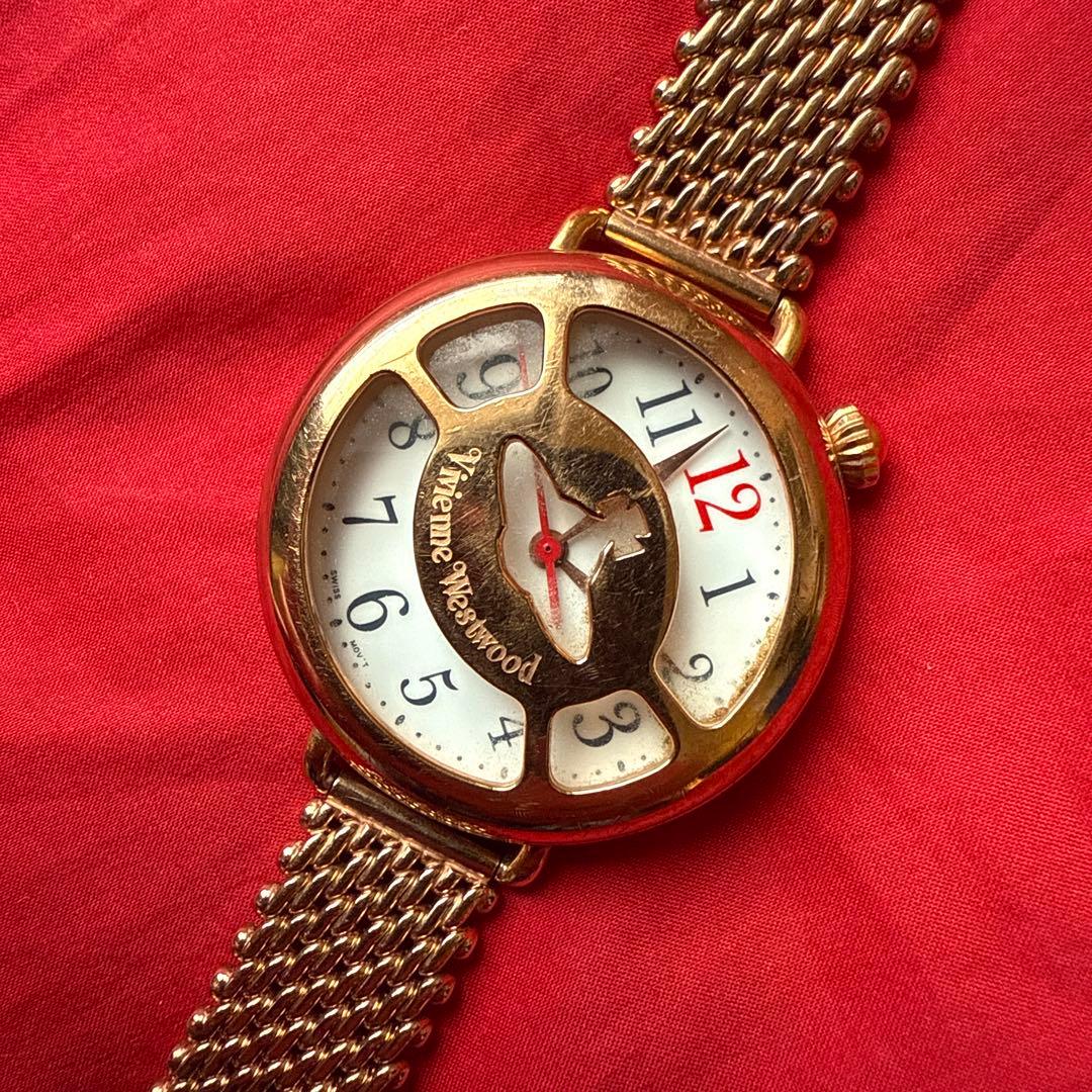 希少！Vivienne Westwood 腕時計 ヴィヴィアンウエストウッド金色
