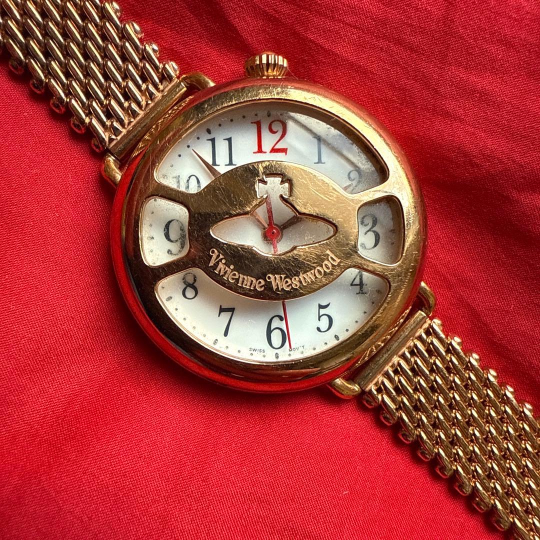 希少！Vivienne Westwood 腕時計 ヴィヴィアンウエストウッド金色