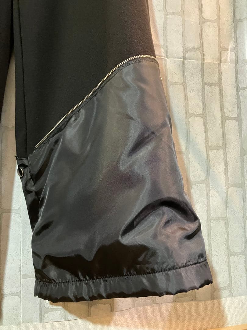 【GRANCY】リバース レイヤードデザイン スラックス ブラック M 完売品