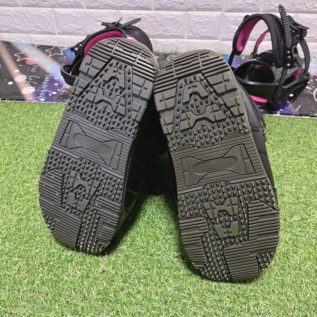 すぐに始められるレディース スノーボード144cm ビンディン ブーツ25cm