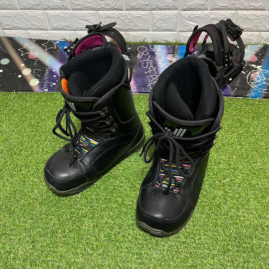 すぐに始められるレディース スノーボード144cm ビンディン ブーツ25cm