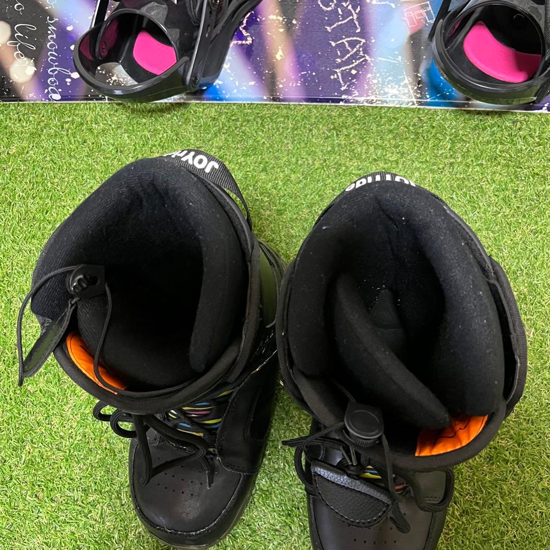 すぐに始められるレディース スノーボード144cm ビンディン ブーツ25cm