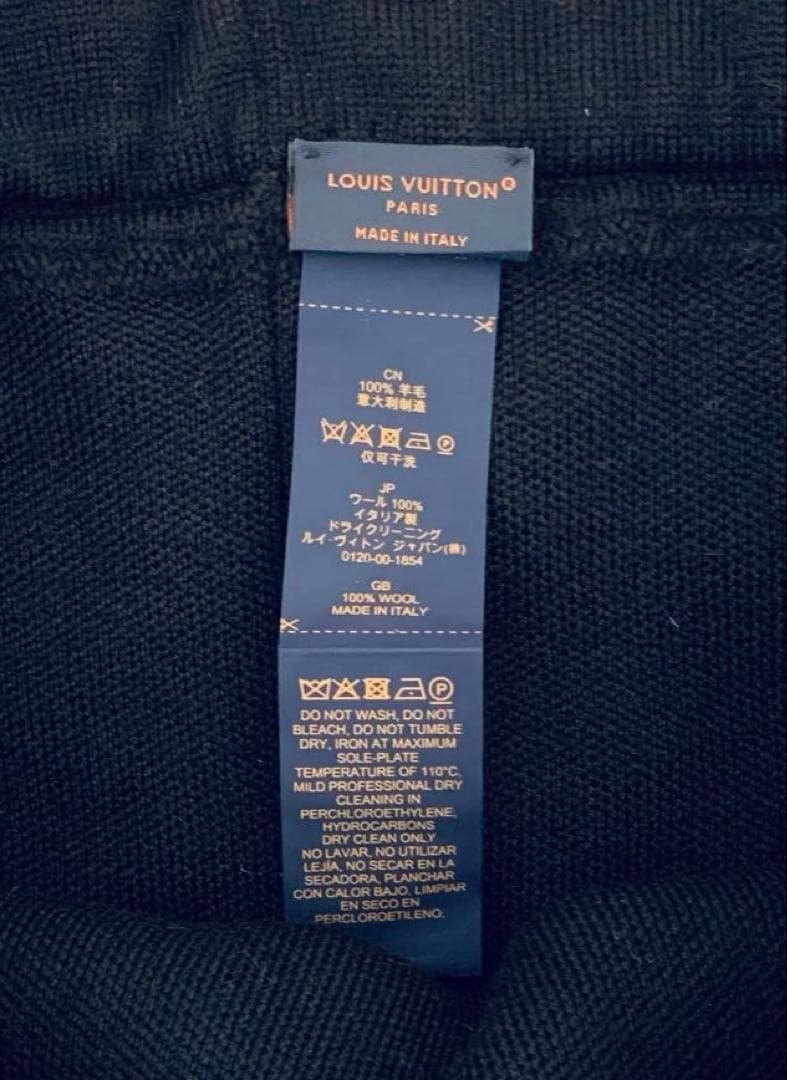 ヴィトン マフラー スヌード スノー ネックウォーマー ダミエ LV ニット