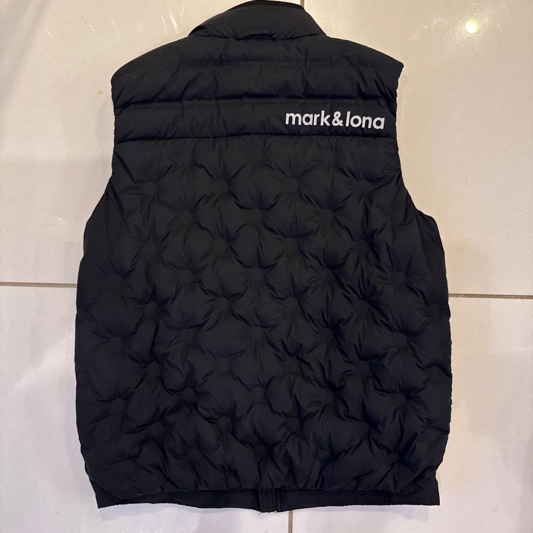 2025mark&lona ブラック ダウンベスト 48 新品同様