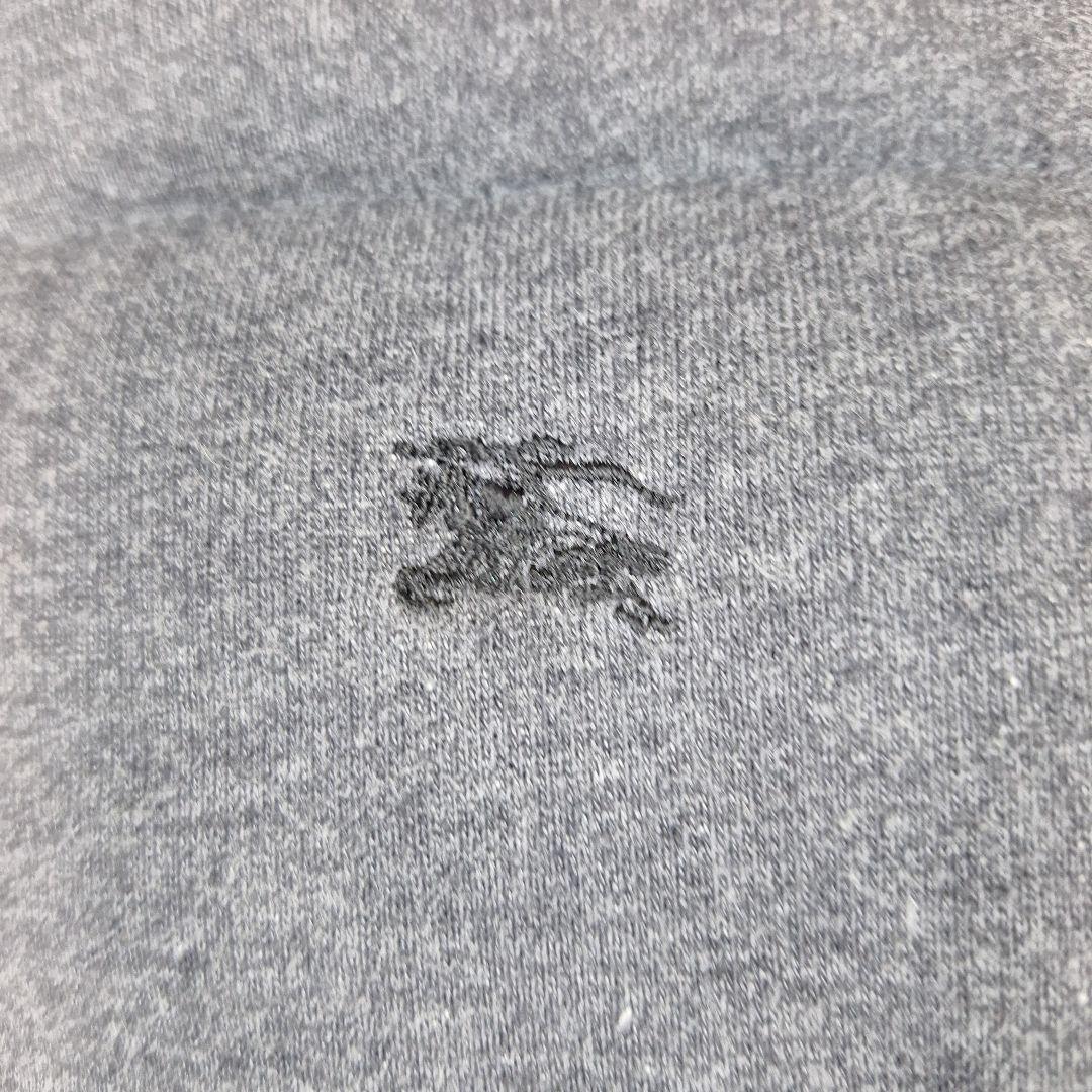 BURBERRY　ブルーレーベル　ダウンベスト　ノバチェック　フード　グレー　M