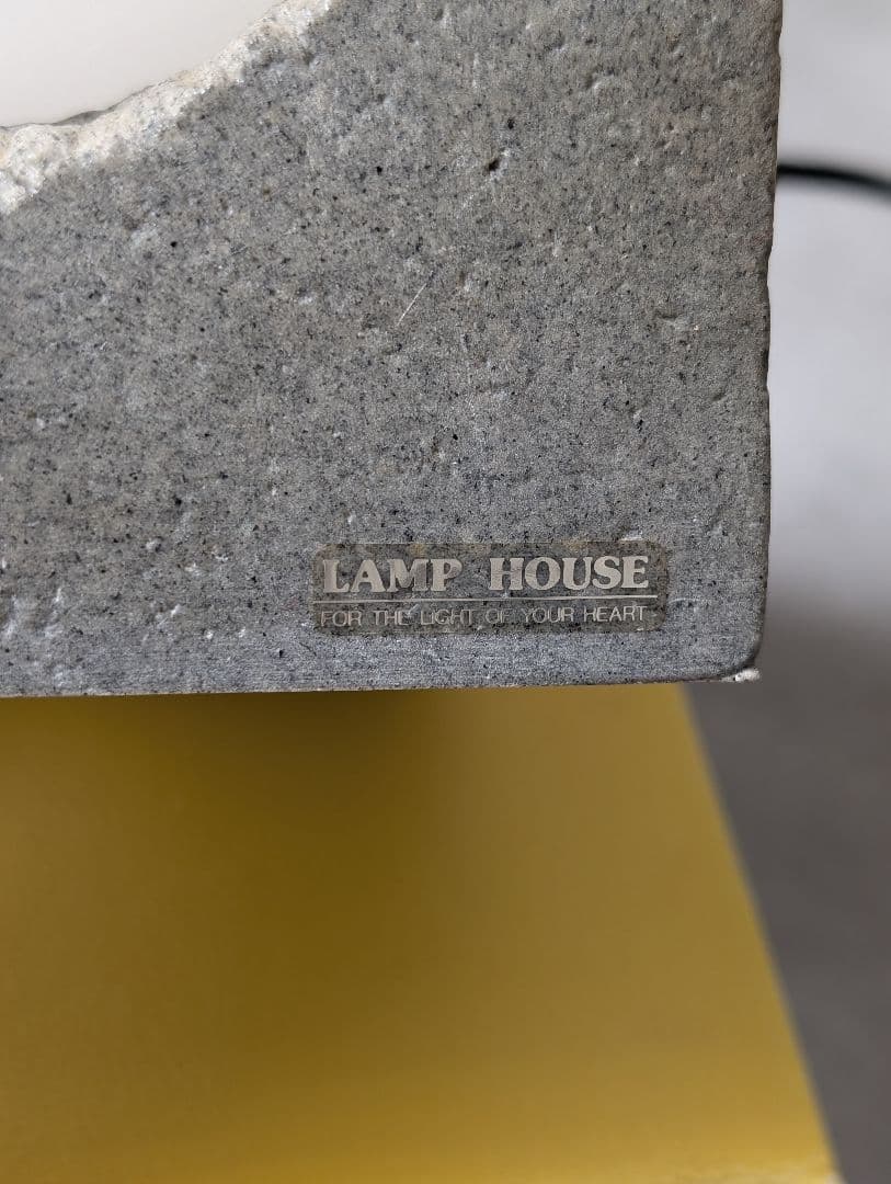 80's ナショナル \"LAMP HOUSE\" テーブルランプ ヴィンテージ