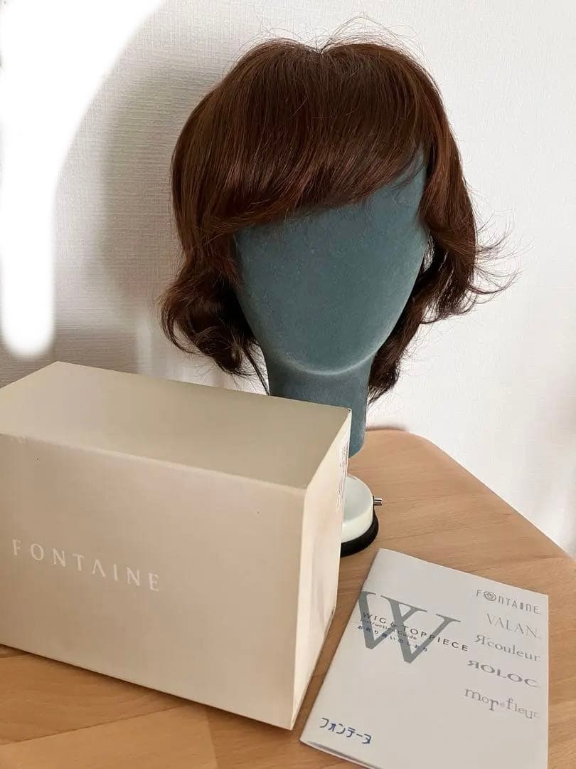 FONTAINEフォンテーヌ　MS03　人毛　ミックス　カール　ショート