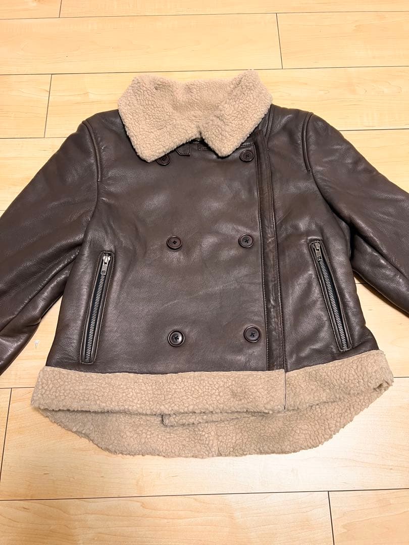 DEGNER フェイクムートン　バイクジャケット　レディース