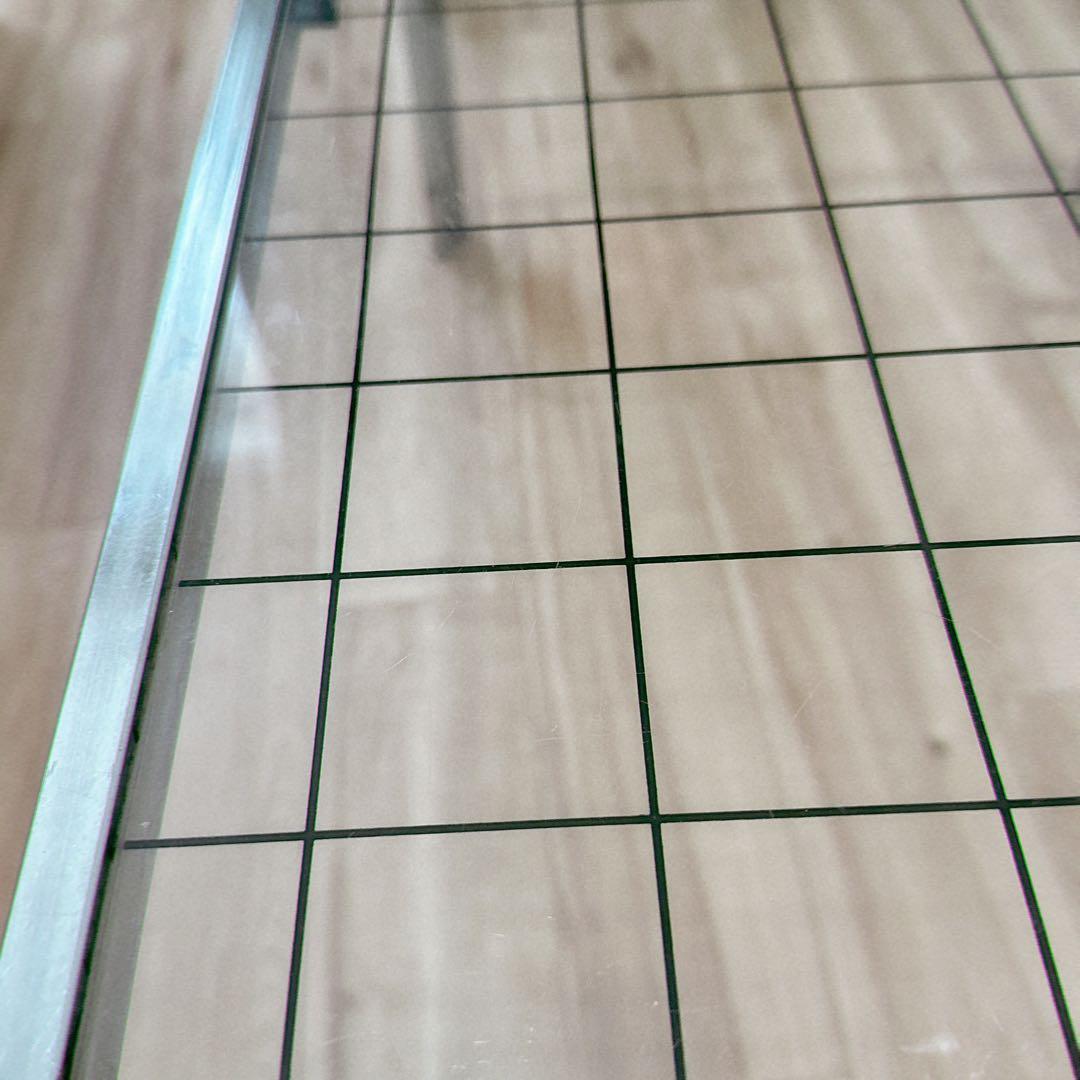 アイアンフレーム グリッド コーヒーテーブル ローテーブル 机