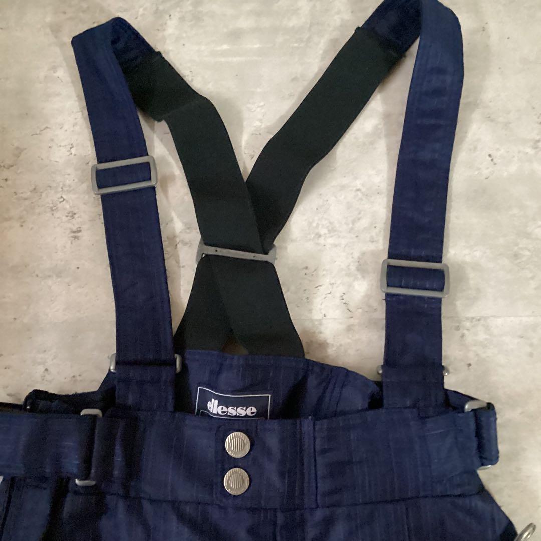 ellesse エレッセ　スキーウェア　セットアップ　ネイビー　ホワイト