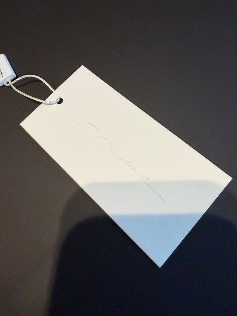 【タグあり】Na.e Wool Poncho グレー