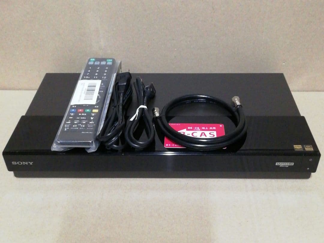 SONY BDZ-FW1000　3TB/W録/SeeQVault/Wi-Fi内蔵