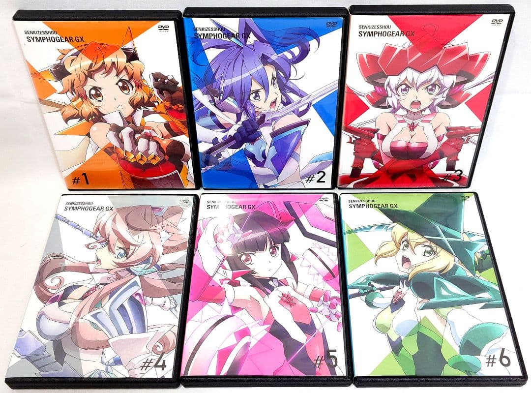 戦姫絶唱シンフォギア【1期〜5期】DVD 全30巻セット
