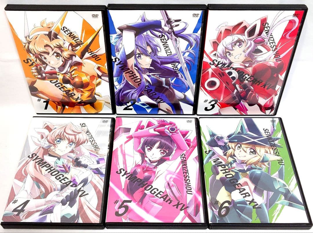 戦姫絶唱シンフォギア【1期〜5期】DVD 全30巻セット
