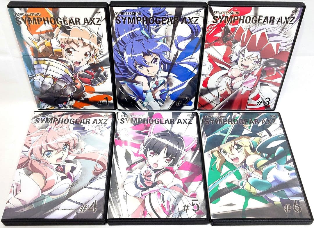 戦姫絶唱シンフォギア【1期〜5期】DVD 全30巻セット