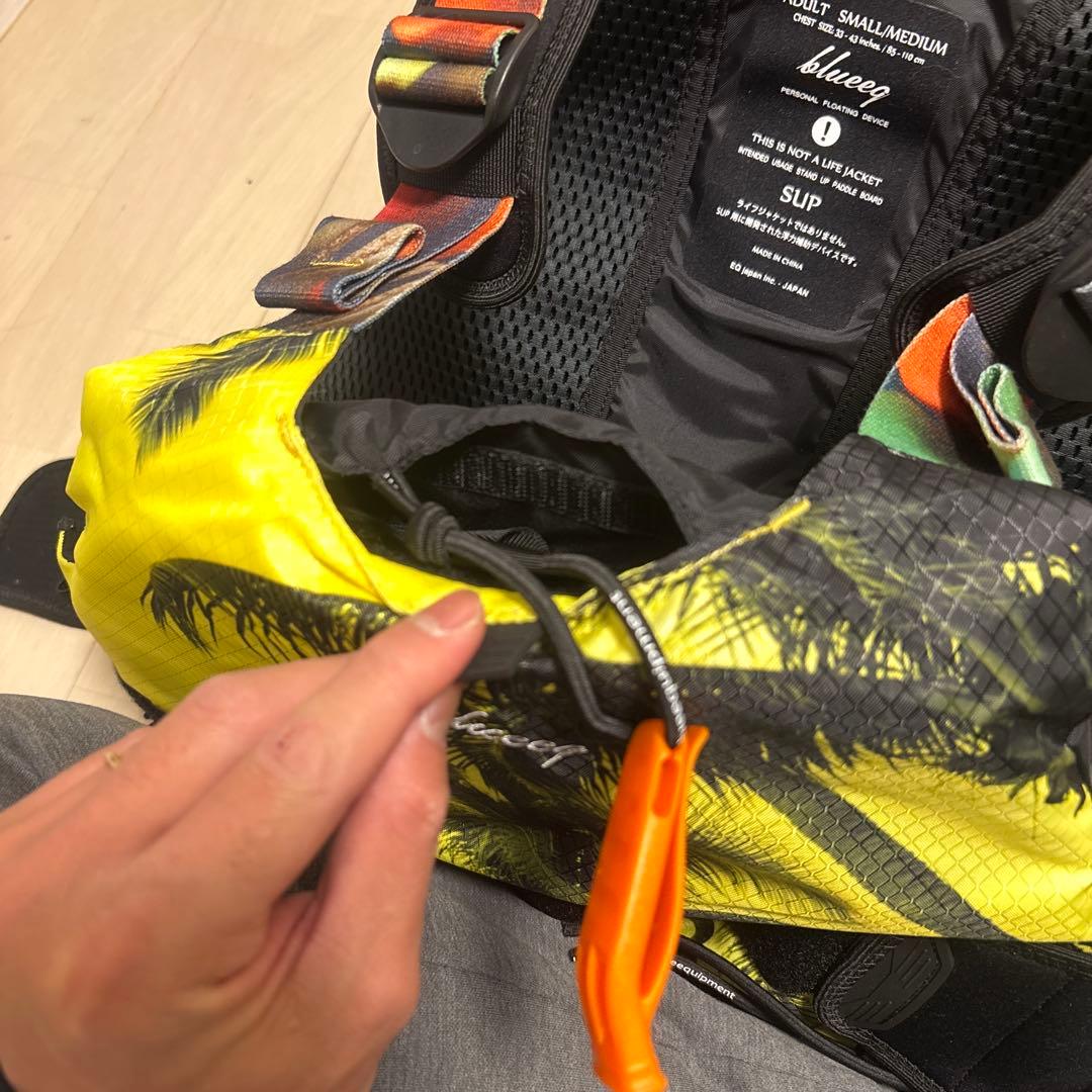 【新品未使用】 blueeq SUP用フローティングデバイス　ライフジャケット