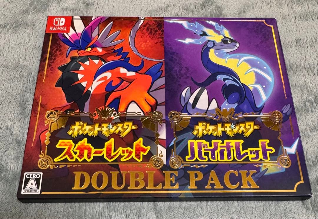 Switchソフトポケットモンスター スカーレット & バイオレットダブルパック