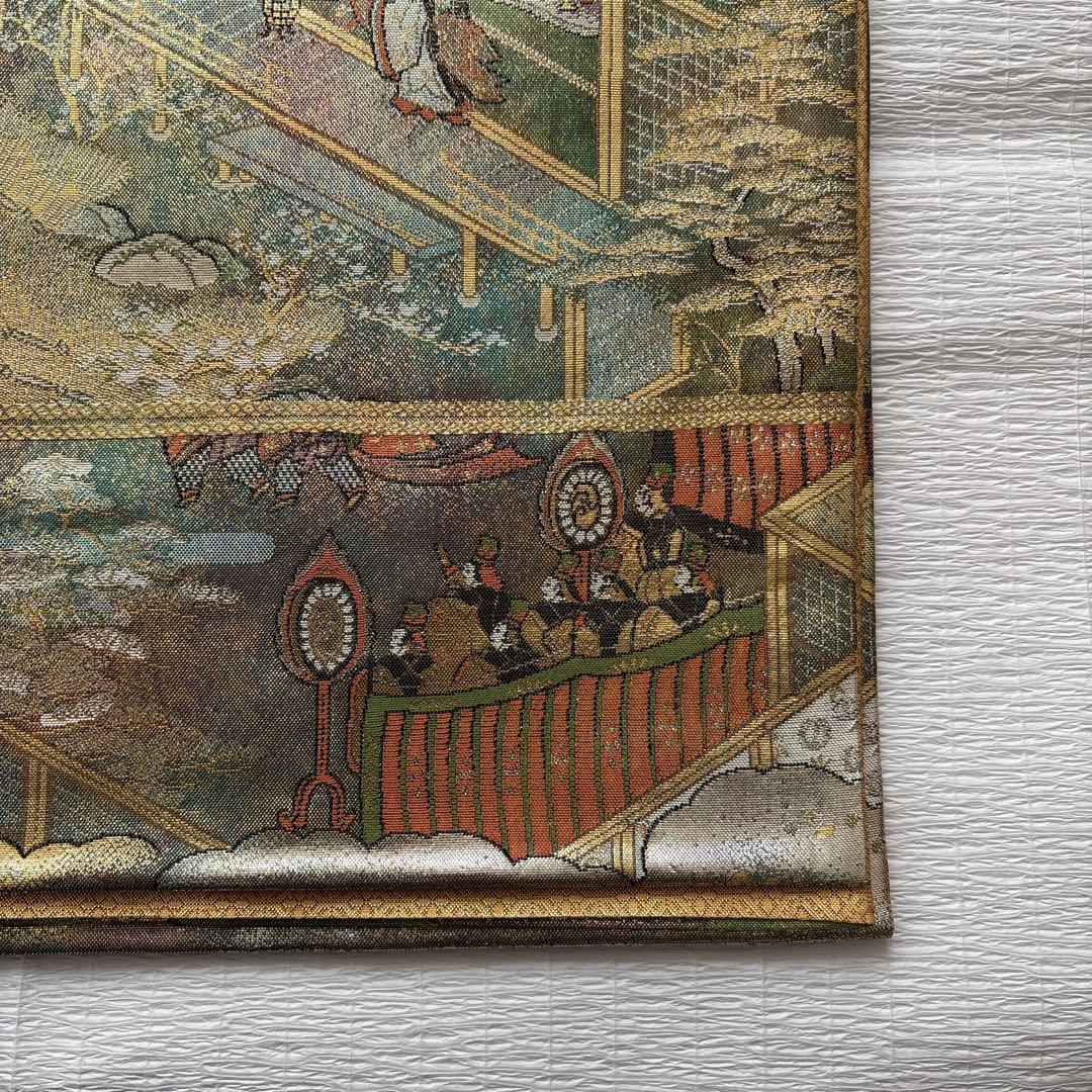 ⭐️美品⭐️源氏物語　袋帯　金糸　引泊　お茶会　観劇　卒業式　式典