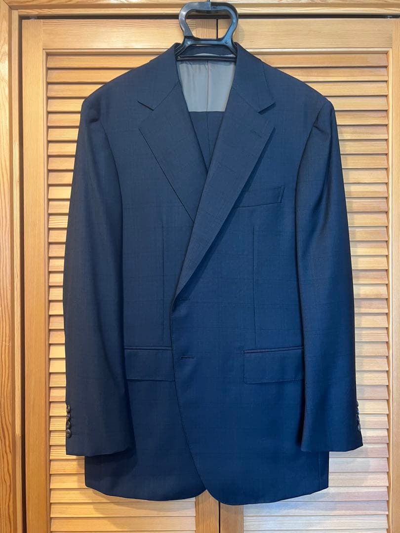 【サラジェーン】GOTAIRIKU 紺DOMAIL super 130S