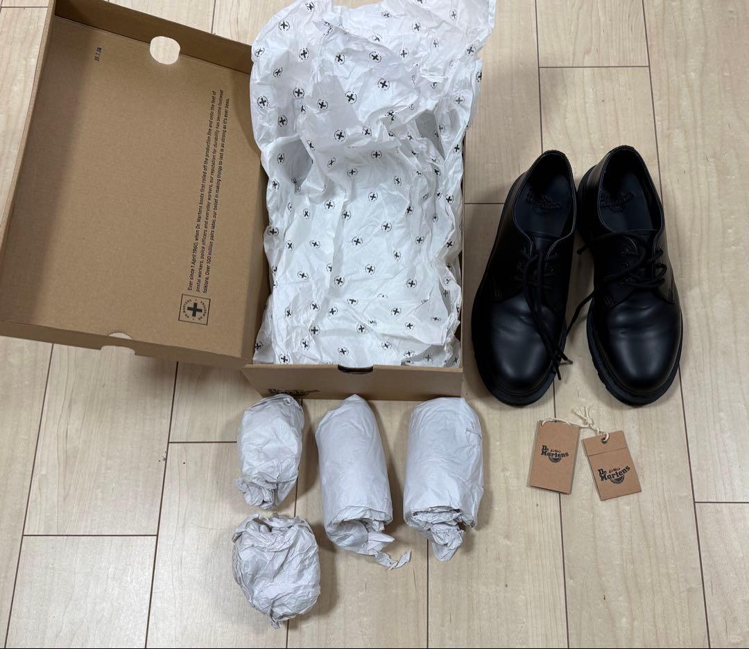 Dr.Martens MONO 3ホールシューズ ブラック 27cm (UK8)