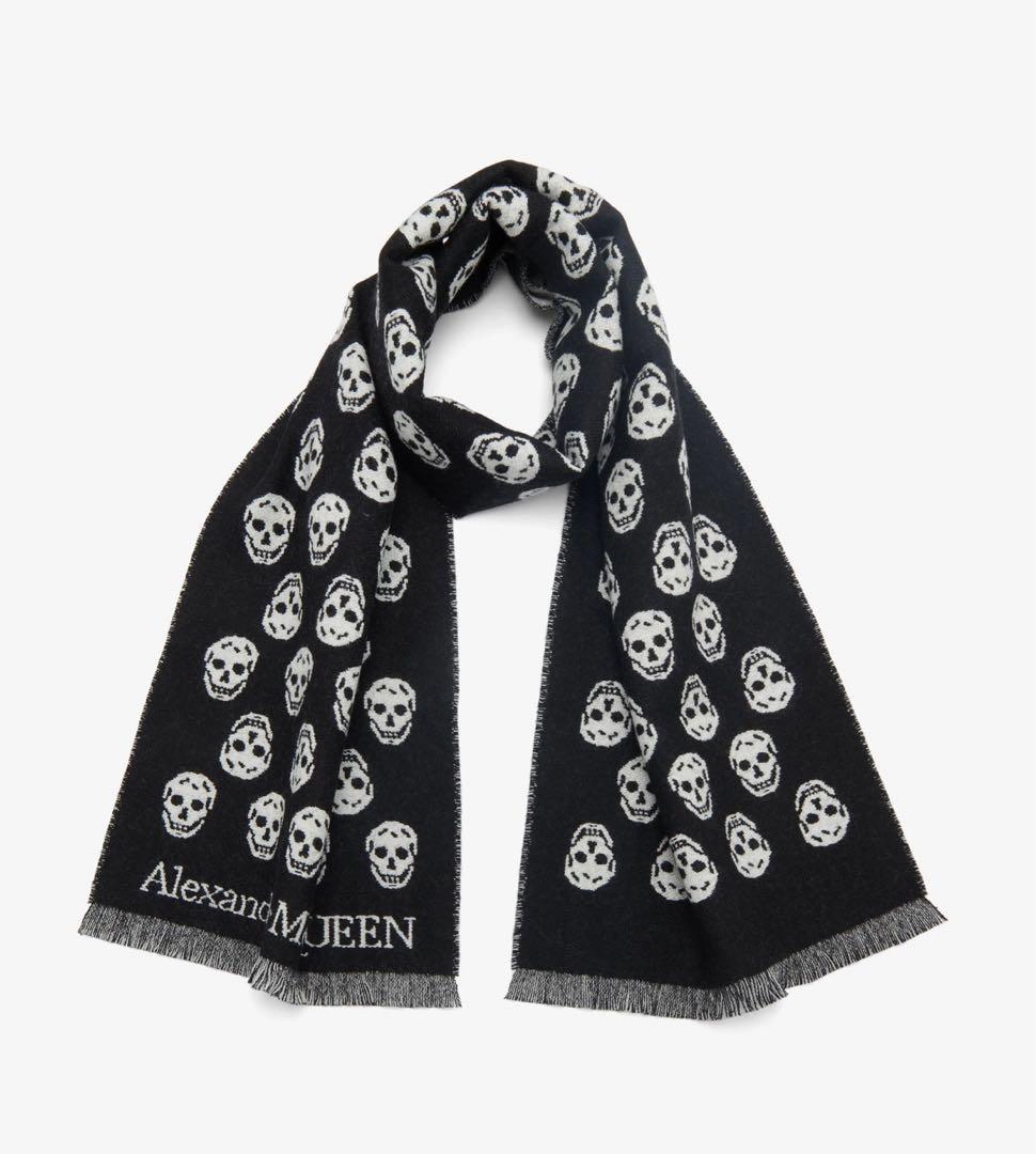 Alexander McQueen スカル　オーバーオール　マフラー・スカーフ