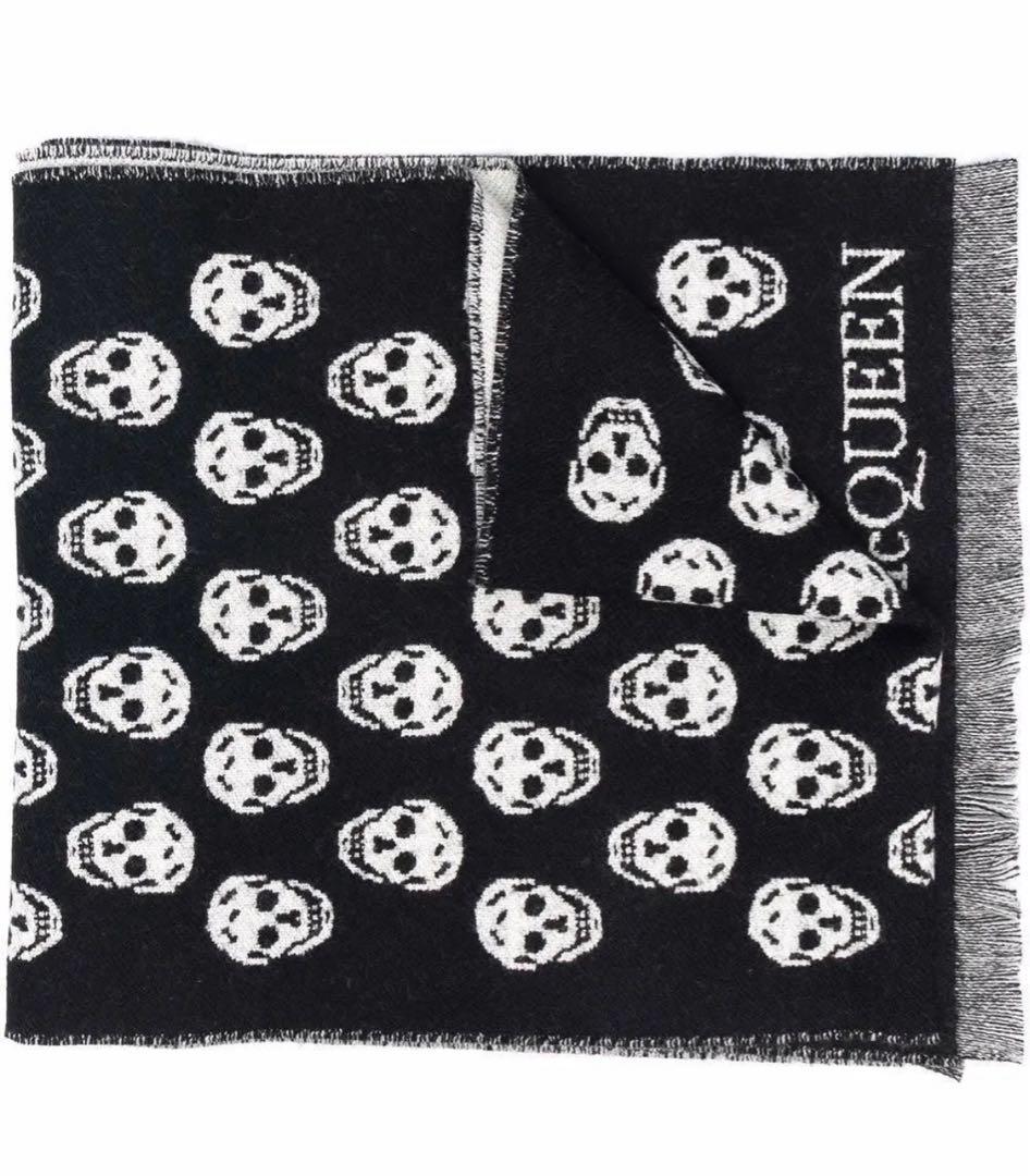 Alexander McQueen スカル　オーバーオール　マフラー・スカーフ