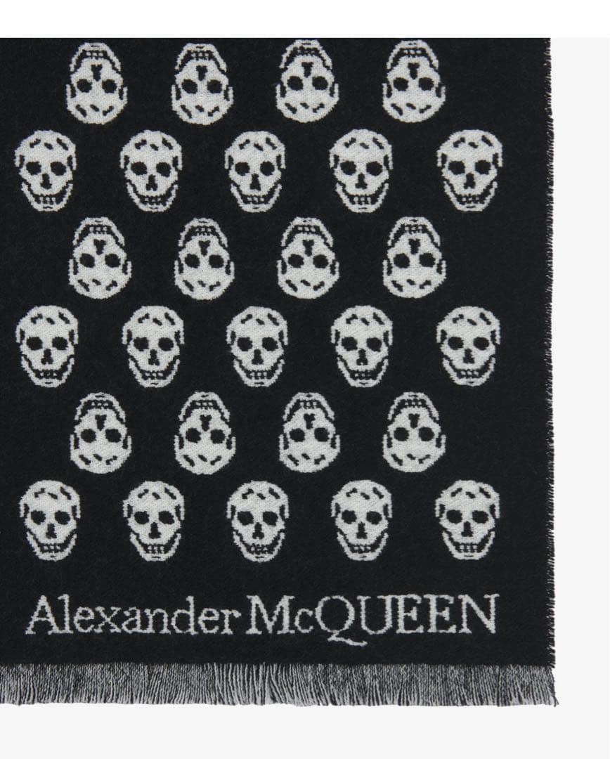 Alexander McQueen スカル　オーバーオール　マフラー・スカーフ