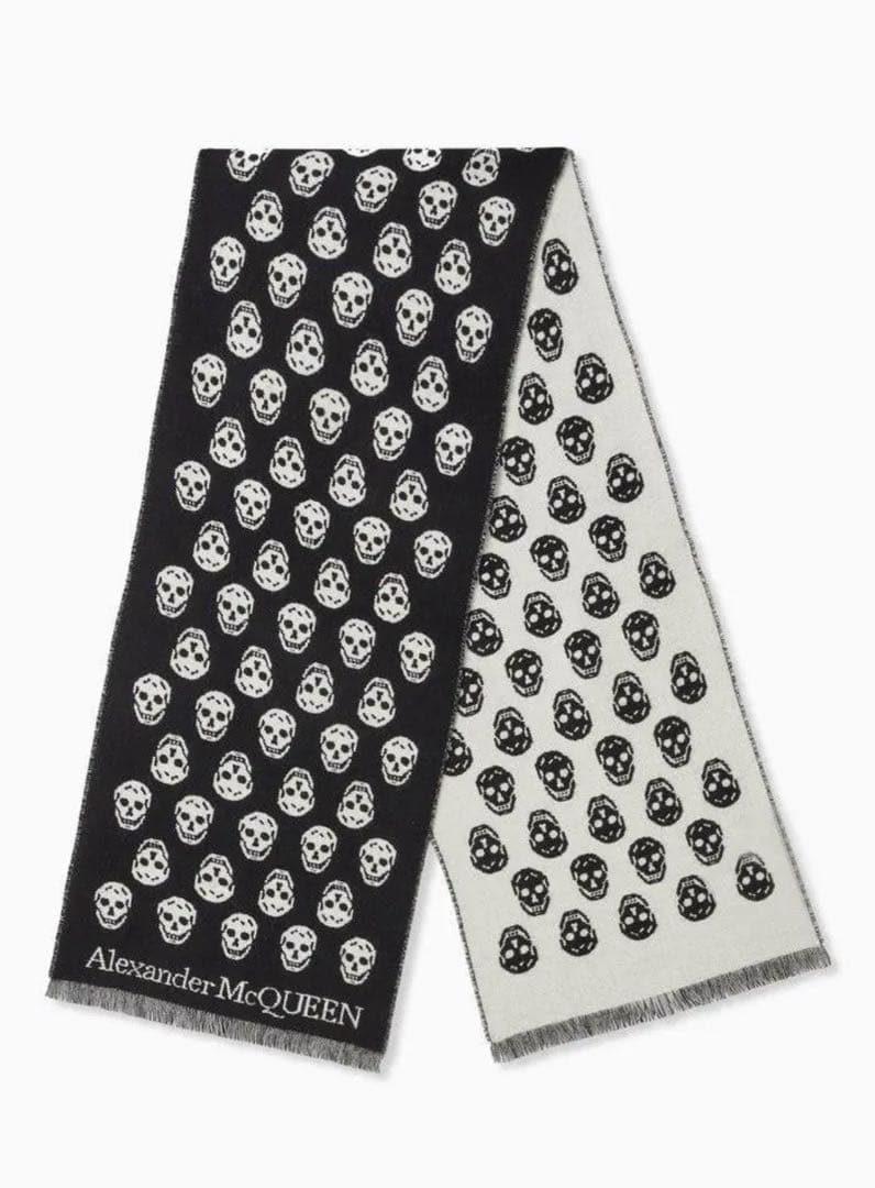 Alexander McQueen スカル　オーバーオール　マフラー・スカーフ
