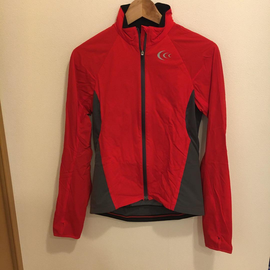 [美品]C3フィット　サイクルジャンパー　レディース M 綺麗なレッド