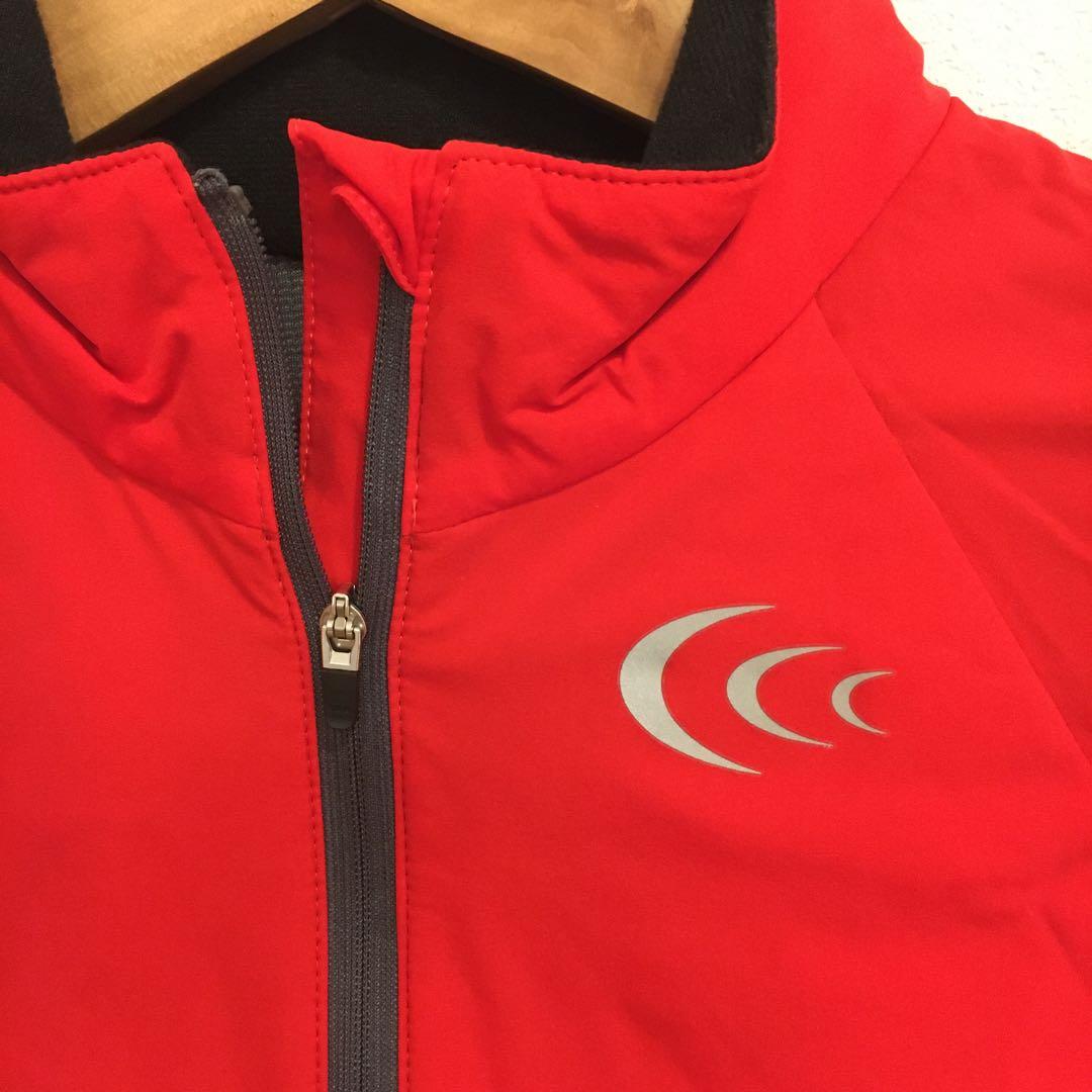 [美品]C3フィット　サイクルジャンパー　レディース M 綺麗なレッド