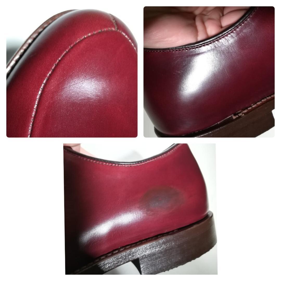 c1088 【新品同様・試着程度】 ウィールローブ Vチップ 9D ボルドー