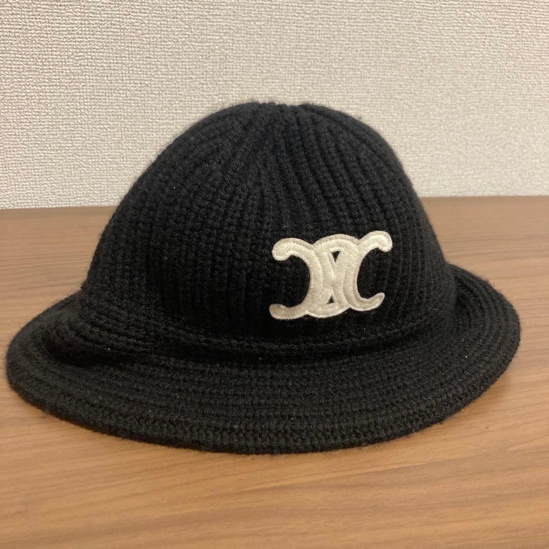 ※専用※セリーヌ（CELINE)トリオンフ クロシェ バケットハット