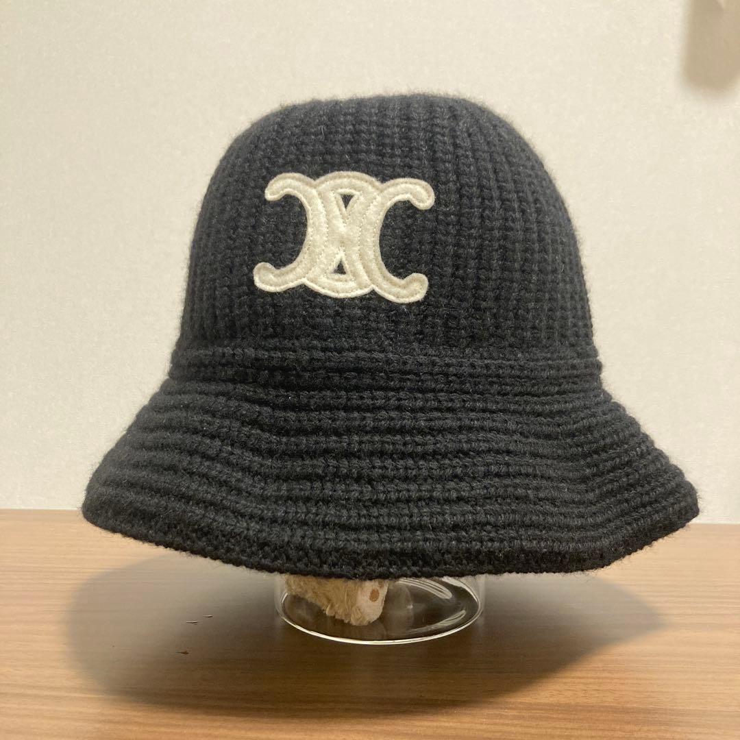 ※専用※セリーヌ（CELINE)トリオンフ クロシェ バケットハット
