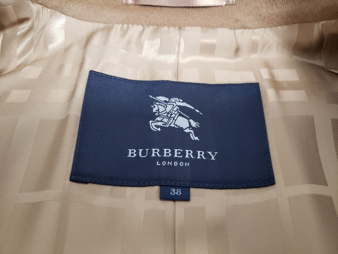 新品未使用バーバリーロンドントレンチコート 　カシミヤ　ロングコート