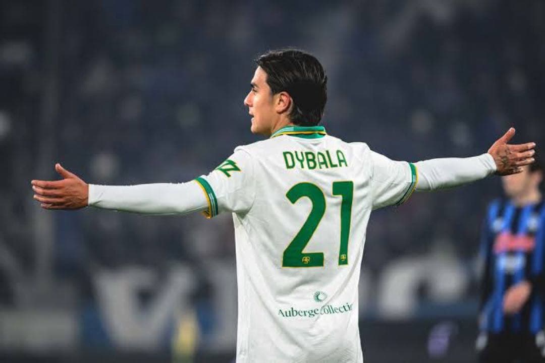 D*郎様 AS ローマ　サード25-26　ディバラ　選手着用モデル半袖ユニフォー