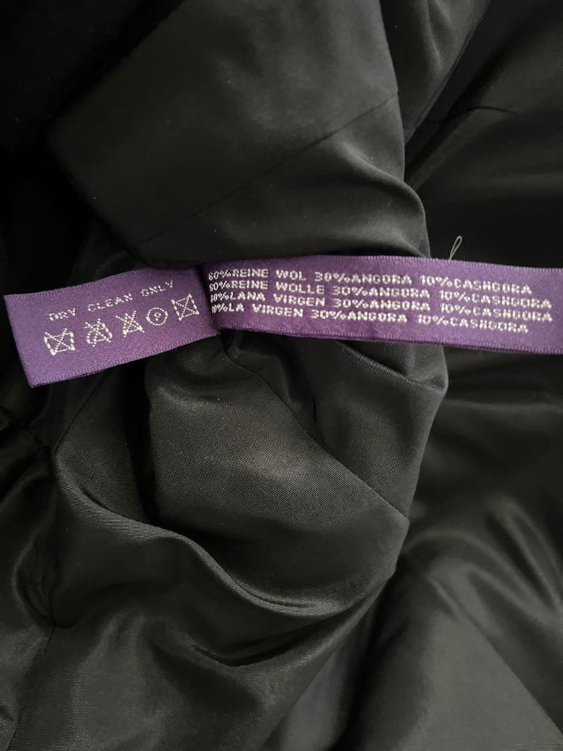 Ralph Lauren コレクションAラインウールコート サイズ4 美品