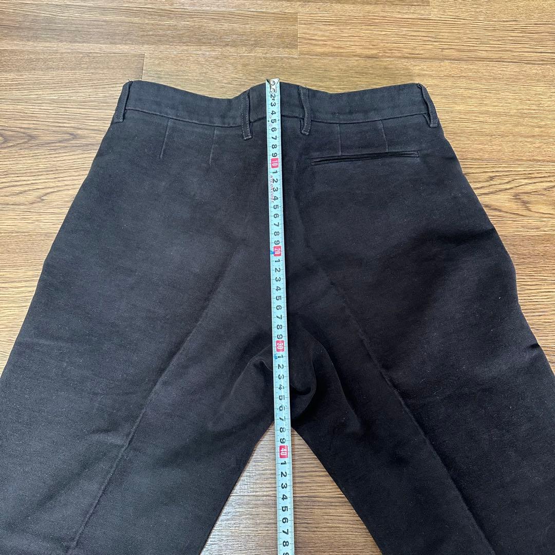 BOTTEGA VENETA コットンベロア テーパードスラックス イタリア製