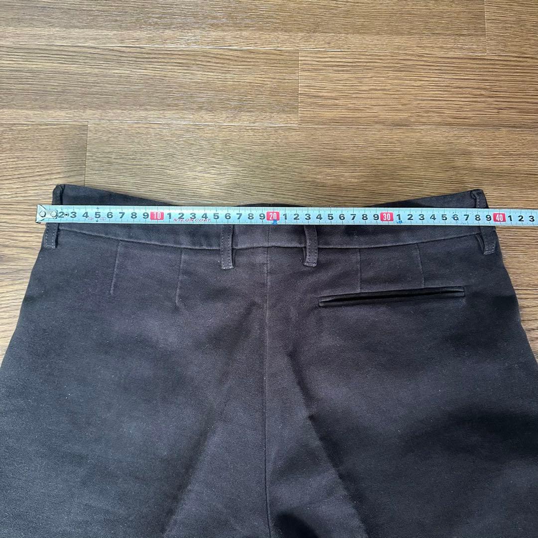 BOTTEGA VENETA コットンベロア テーパードスラックス イタリア製