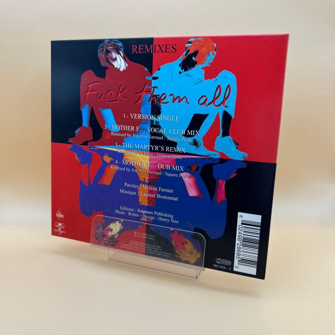 【紙ジャケ】Mylene Farmer ミレーヌ・ファルメール／CD6枚セット