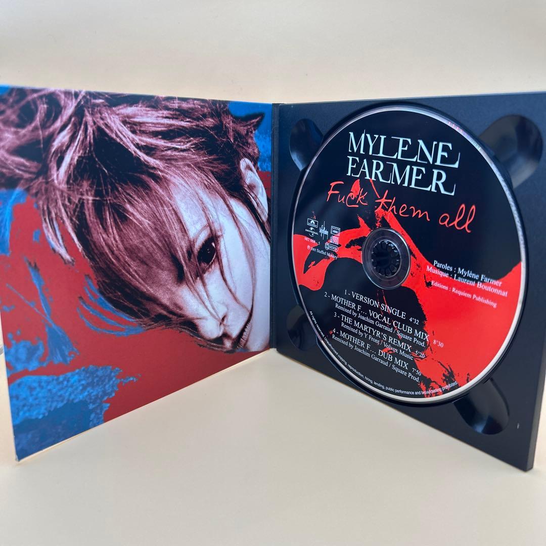 【紙ジャケ】Mylene Farmer ミレーヌ・ファルメール／CD6枚セット