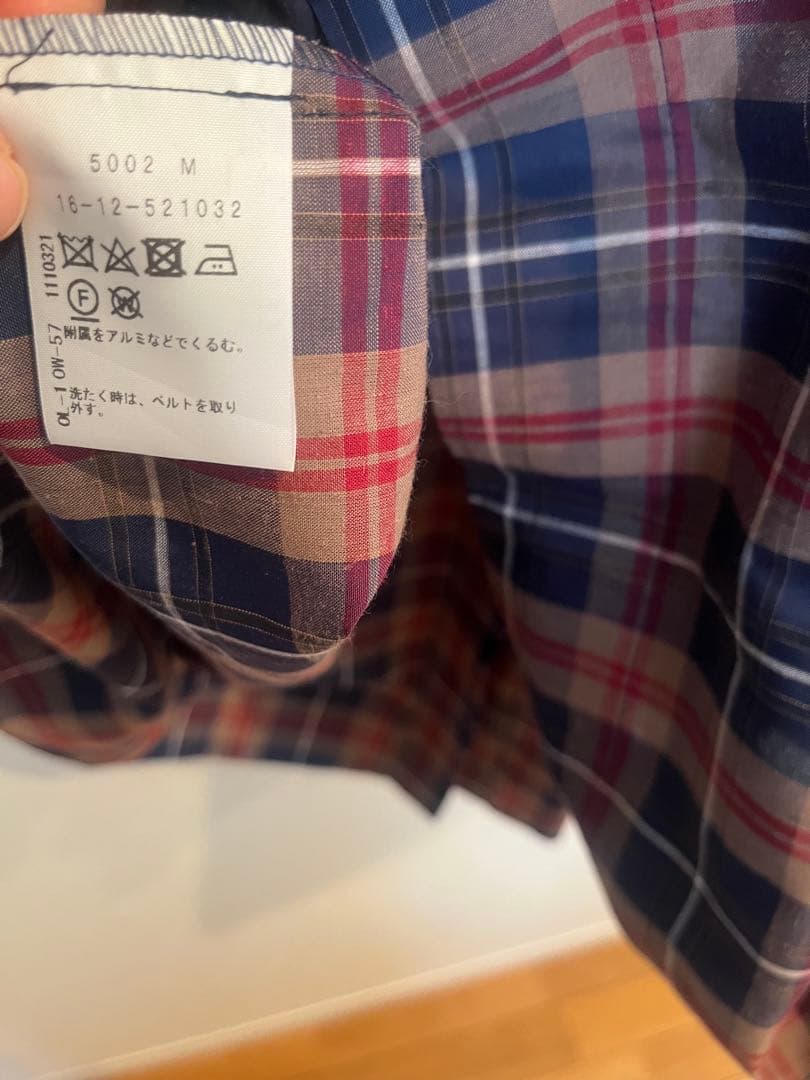 Vivienne Westwood サマータータンチェックギャザー袖シャツドレス