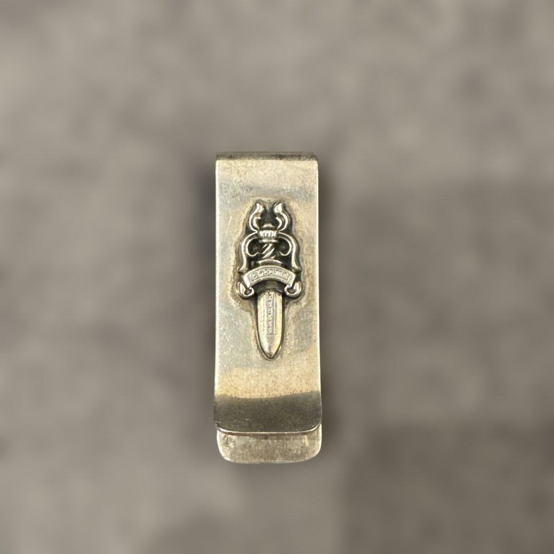 【美品】クロムハーツ ダガーマネークリップ
