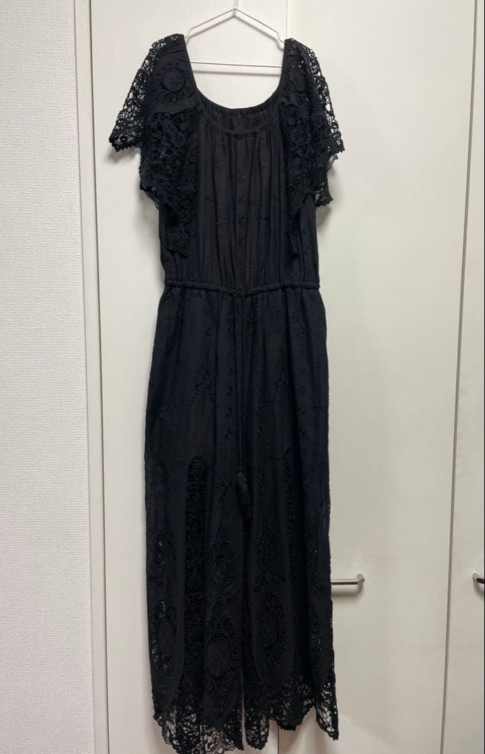 いちご　GRACE CONTINENTAL カットワーク　サロペット