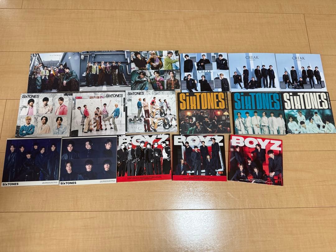 SixTONES CD シングルアルバムまとめ売り