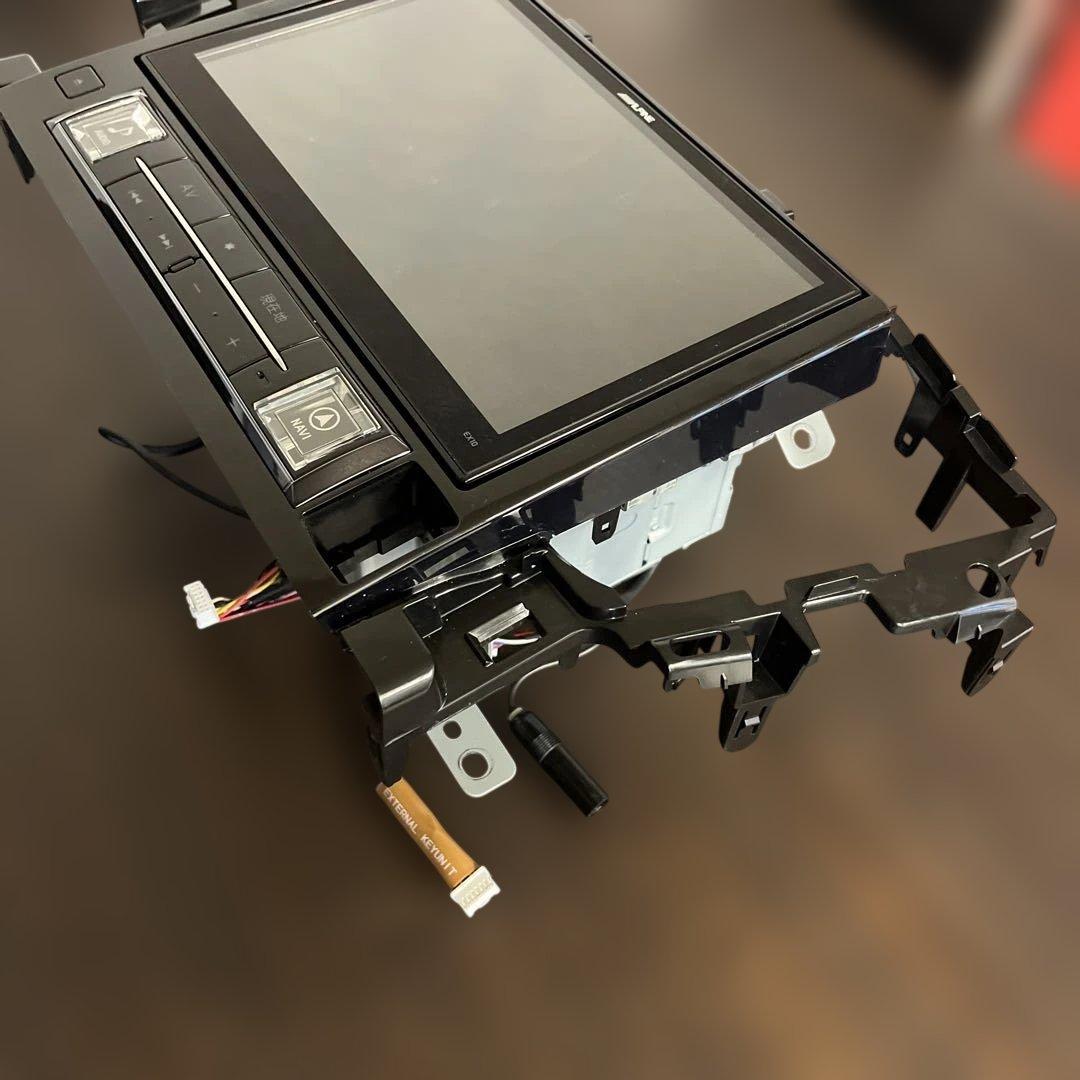 【ジャンク】ALPINE EX10 中古　アルファード30系外し