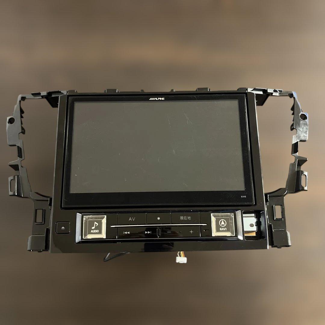 【ジャンク】ALPINE EX10 中古　アルファード30系外し