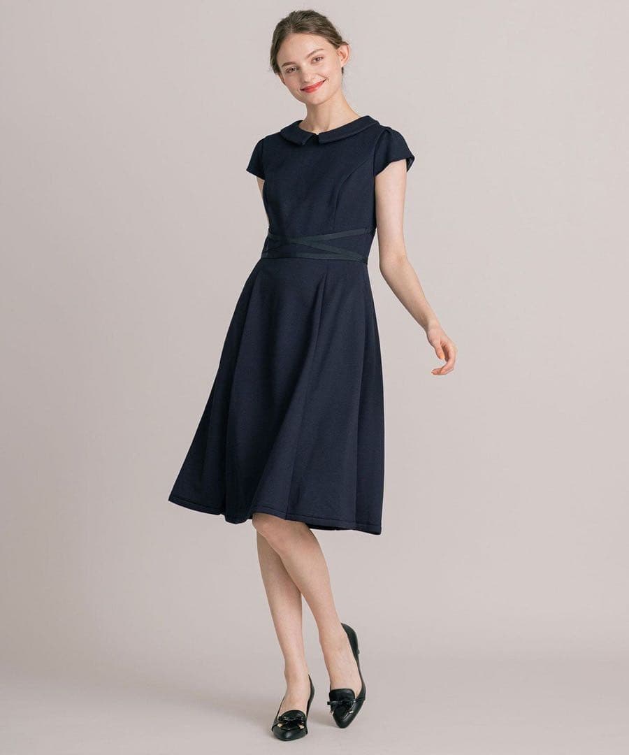 専用　新品　TOCCA 【消臭&洗える】LUMINOUS ドレス　ワンピース　S