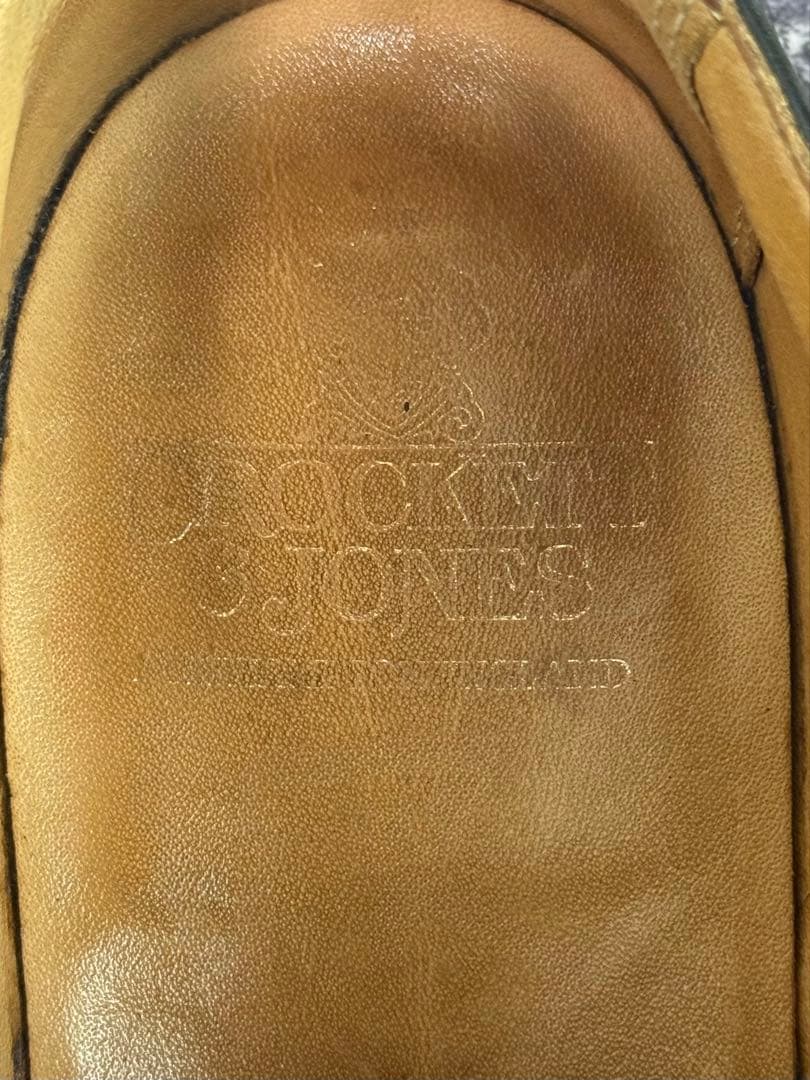 クロケット&ジョーンズ　ラッドストック　8.5E　ブラック　341ラスト