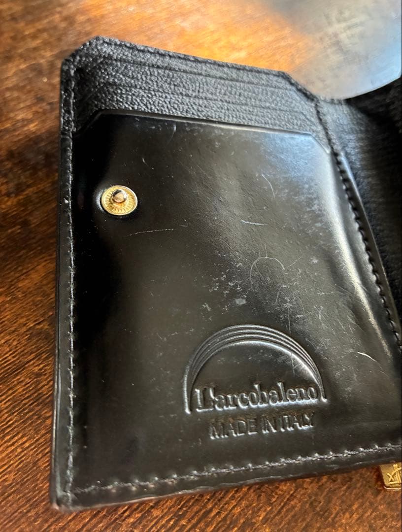 【別注】L'arcobaleno / コードバン スマート カードウォレット