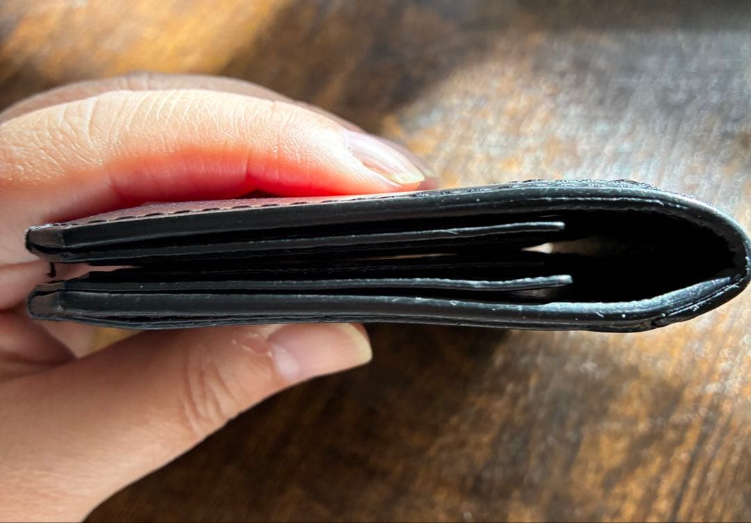 【別注】L'arcobaleno / コードバン スマート カードウォレット